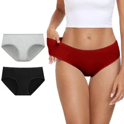 Diving Deep Women Pack of 3 Hipster Briefs-picture-19