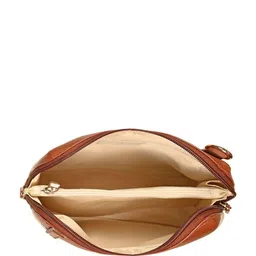 Eske Women Colourblocked Leather Shoulder Bag image 2