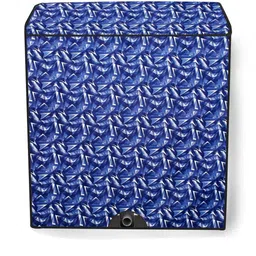 The Furnishing Tree Blue PVC Washing Machine Covers image 4