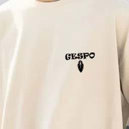 AUSK Men Printed Pure Cotton Applique T-shirt image 2