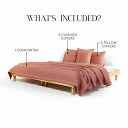 Zarf Unisex Pink Blankets Quilts and Dohars image 4