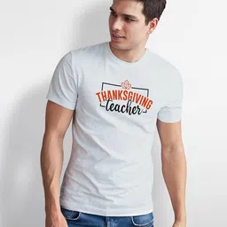 Seekbuylove Men Typography Printed T-shirt image 2