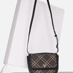 Allen Solly Textured Structured Sling Bag-picture-11