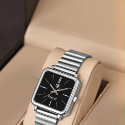 REBOOT Men Stainless Steel Bracelet Style Analogue Watch New213_151 Black Designer Square image 4