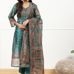 Biba Unstitched Dress Material-picture-35