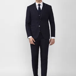 Peter England Elite Slim-Fit Three Piece Suit image 1