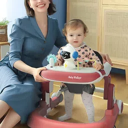 StarAndDaisy Anti Roll Design Baby Walker With Adjustable Height-picture-14