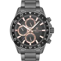 Daniel Klein Exclusive Men Round Dial & Bracelet Style Straps Analogue Watch DKX.1.13642-5-picture-37