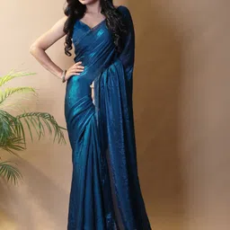 IRSIA Satin Saree image 5