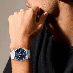 TWIXY Men Dial & Stainless Steel Straps Analogue Watch TYW-014 BLUE image 2