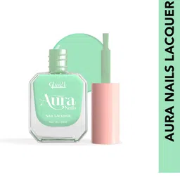 GLAM21 Aura High-Shine Nails Lacquer - 10 ml - Mint Blast 29-picture-21