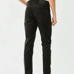 Snitch Men Textured Corduroy Trousers image 4