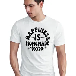 Seekbuylove Men Bio Finish Typography Printed Pure Cotton T-shirt-picture-51