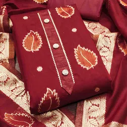 KALINI Unstitched Dress Material image 3