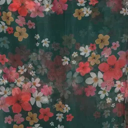 DESH BIDESH Floral Printed Saree With Blouse Piece image 2