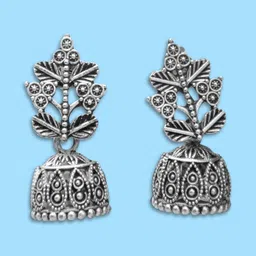 SHREE KRISHNA SHOPPING Unisex Gold-Plated Alloy Earrings image 1