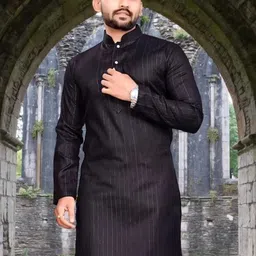 AWM Men Cotton Solid Straight Kurta-picture-37