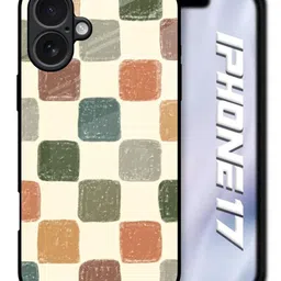 QRIOH Geometric Printed iPhone 17 Back Case Mobile Accessories-picture-11