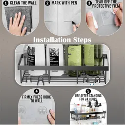 JD FRESH Black Set of 4 Water Resistant Multi-Utility Organisers image 3