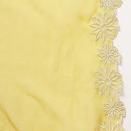 Stylum Floral Yoke Design Regular Thread Work Kurta With Trousers & Dupatta image 2