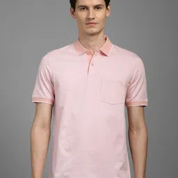 Louis Philippe Men Printed Polo Collar Pockets T-shirt-picture-18