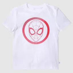 GAP Boys Character-Inspired Spider-Man Printed Crew Neck Pure Cotton T-Shirt-picture-12