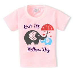 Babywish Kids Graphic Printed Round Neck Cotton T-shirt-picture-12