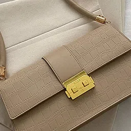 LULU & SKY Women Textured Structured Shoulder Bag image 2