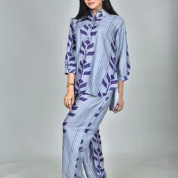 Morchari Digital Printed Top With Trousers Co-Ords image 3