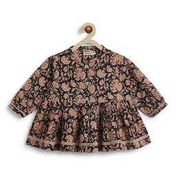 Tiber Taber Girls Printed Top with Palazzos image 2