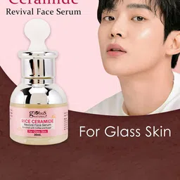 Globus naturals Set Of 3 Rice Ceramide Revival Face Serum- 30 ml Each image 2