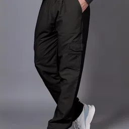 MARUTI ENTERPRISE Men Relaxed Regular Fit Mid-Rise Cotton Trousers-picture-16