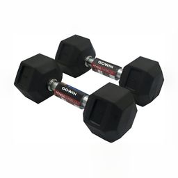 HackerX Set Of 2 Fixed Weight Dumbbell - 5Kg Each-picture-35