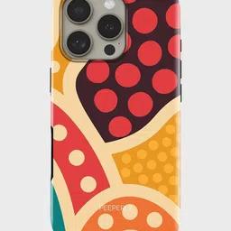 PEEPERLY Women Festive Flair Geometric Printed Impact Resistant iPhone 13 Pro Back Case-picture-13