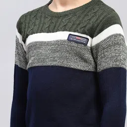 Monte Carlo Boys Striped Pullover image 2