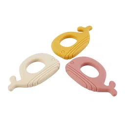 LITTLE GINNIE Kids 3-Pcs Silicon Teething image 2