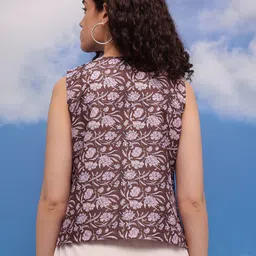 CORSICA Floral Print Vest Top image 5