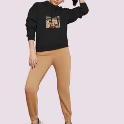 AUSK Women Printed Hooded Long Sleeves Pullover Sweatshirt-picture-26