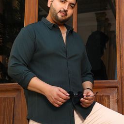 Instafab Plus Men Plus size Comfort Casual Shirt-picture-25