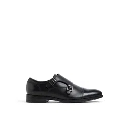 ALDO Men Round Toe Leather Formal Monk image 4