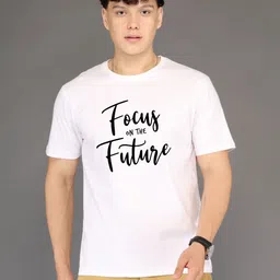 BRAWNY BATTLER Typography Printed Short Sleeves Pure Cotton T-shirt-picture-31