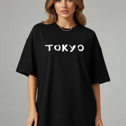 Calm Down Typography Printed Drop Shoulder Cotton T-shirt-picture-36