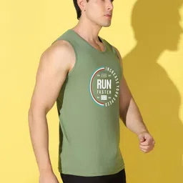 WOOSTRO Men Typography 2 Printed Applique Slim Fit T-shirt image 3