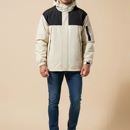 Mast & Harbour Men Colourblocked Puffer Jacket-picture-16