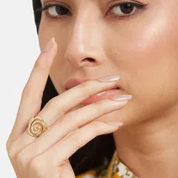 ATIBELLE Gold-Plated Finger Ring image 5