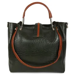 DANIEL CLARK Textured PU Structured Handheld Bag image 4