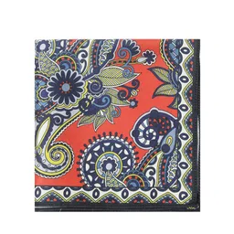 House of Pataudi Printed Silk Pocket Squares image 3