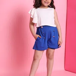 Baawri Girls Round Neck Top With Shorts-image-66