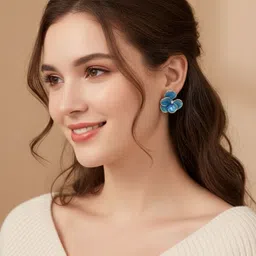 FIMBUL Floral Studs Earrings image 5