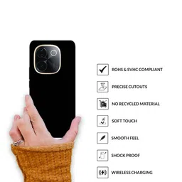 SPRIG iQOO Z9S Pro Liquid Silicone Back Cover image 4